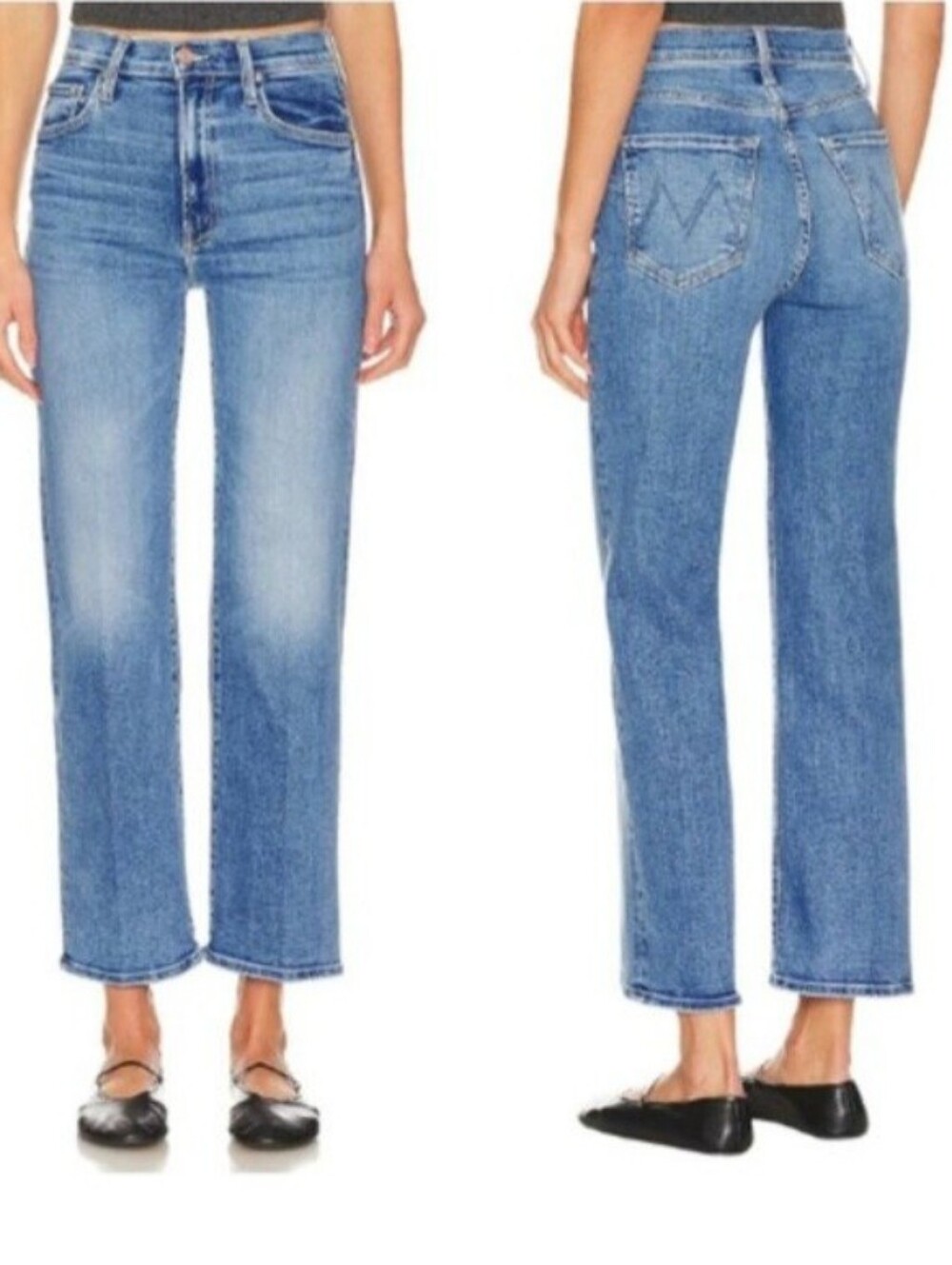 Mother Denim The Rambler Flood Jean Jeans Size 24 Out Of The Blue